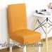 Sólido extraíble Spandex estiramiento elástico negro blanco asiento comedor banquete silla decoración lavable Slipc ali-03378036